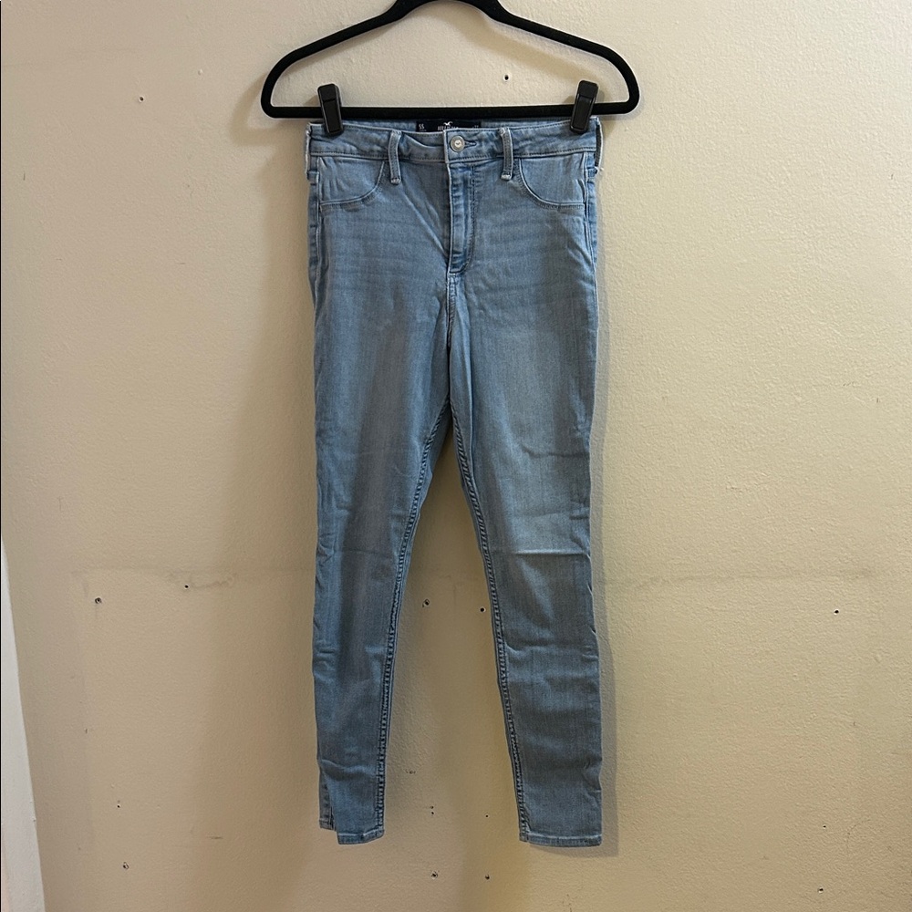 Hollister Women's Light Blue Skinny Jeans